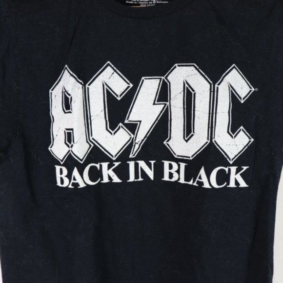 AC DC Back In Black Band Tee size S - Picture 5 of 5